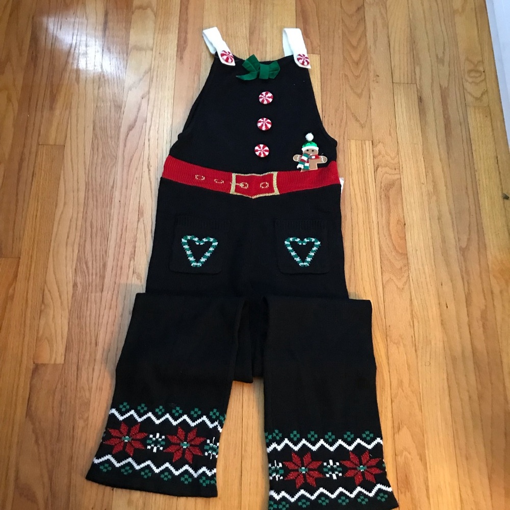 Acrylic Christmas Jumpsuit NWT